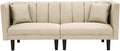 Sofa Bed Sleeper Linen Blend Fabric Home Furniture Minimalist Small Apartment Lazy