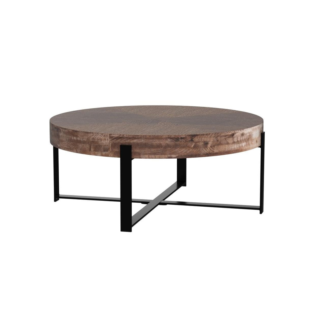 32" Tempered Glass Round Coffee Table Modern Chrome Frame Acrylic Legs Circle Living Room Center Tables