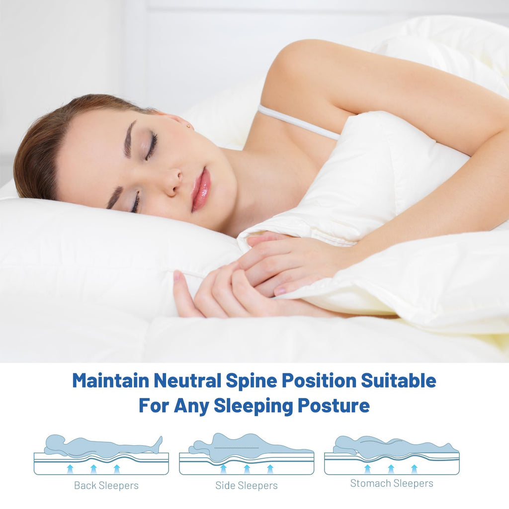 4.5 Inch Cold Gel Memory Foam Mattress Replacement for Sleeper Sofa and Couch Beds - Full Size CertiPUR-US Certified (Sofa Not Included)