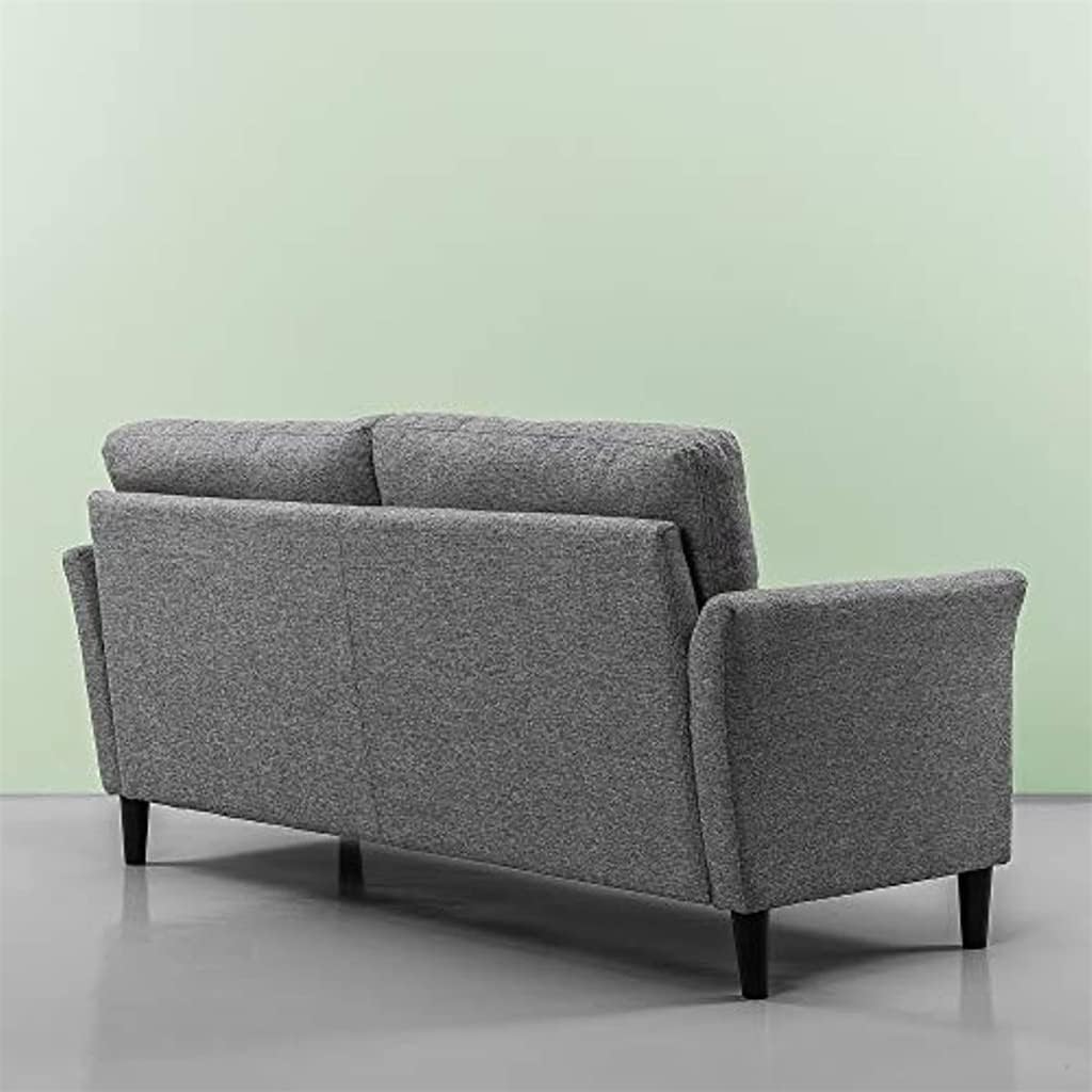 Sofa Couch/Easy, Tool-Free Assembly, Soft Grey