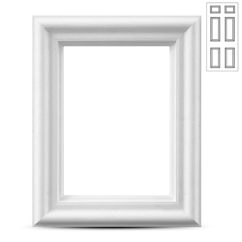 Pushglossy 20'' x 36'' Entry Door Frame Insert Only Replacement Kit