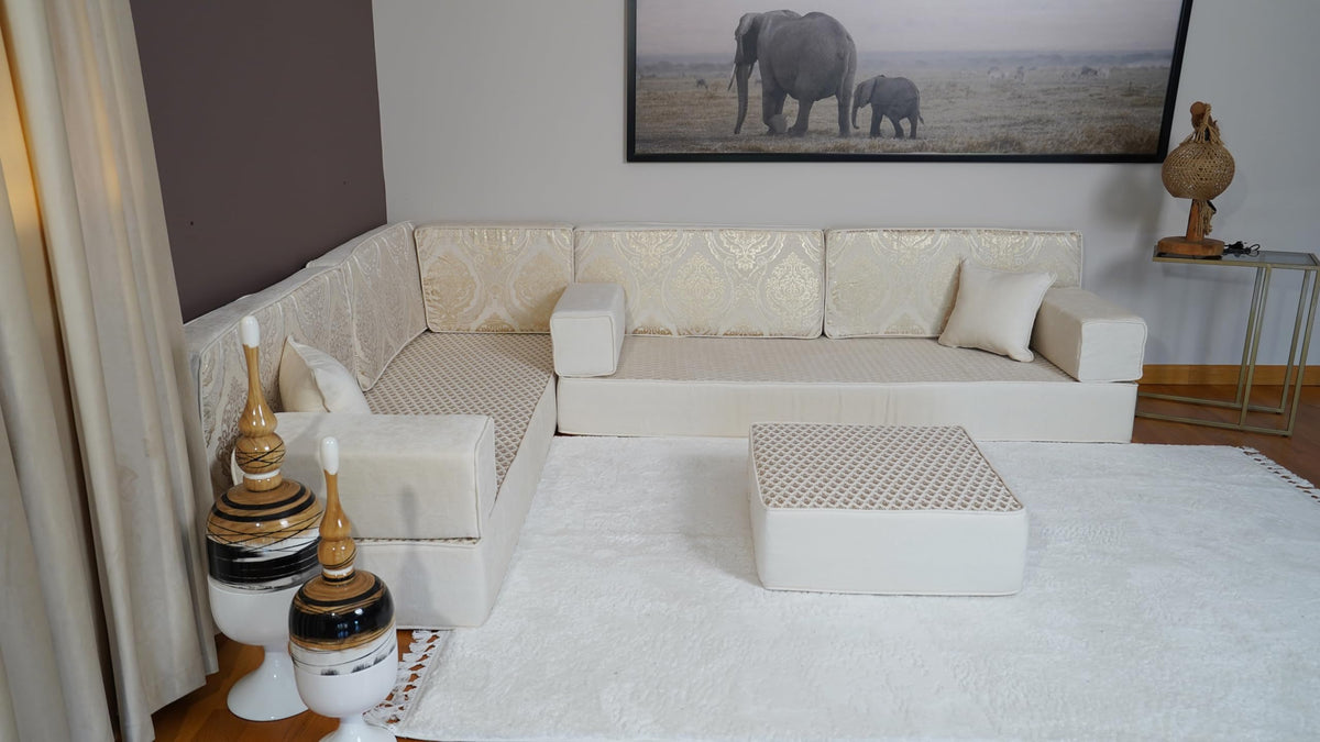 arabicsofa Arabic Majlis Sofa Seating â Handmade Modular Floor Seating Diwan Sofas