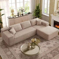L-Shape Upholstered Cloud Minimalist Free Combination Deep Seat Corner Couch