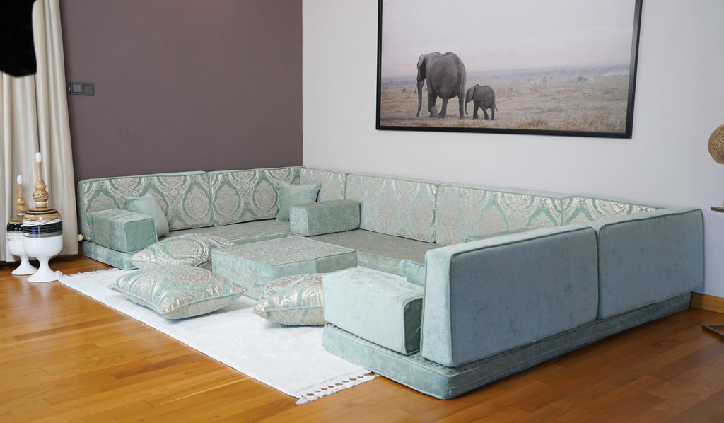 arabicsofa Arabic Majlis Sofa Seating â Handmade Modular Floor Seating Diwan Sofas