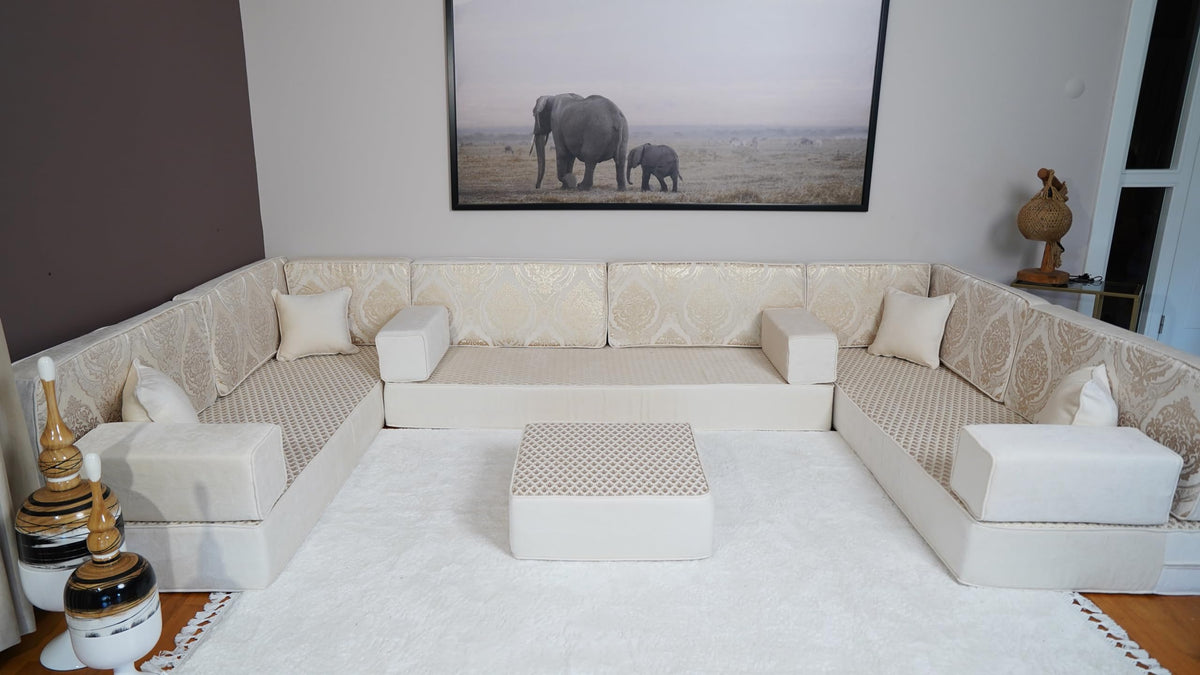 arabicsofa Arabic Majlis Sofa Seating â Handmade Modular Floor Seating Diwan Sofas
