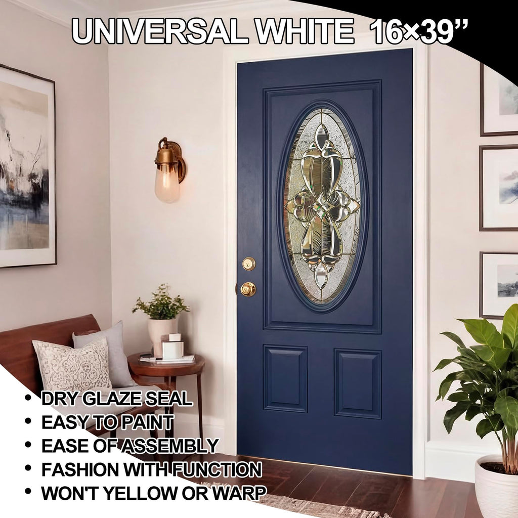 Pushglossy 20'' x 36'' Entry Door Frame Insert Only Replacement Kit