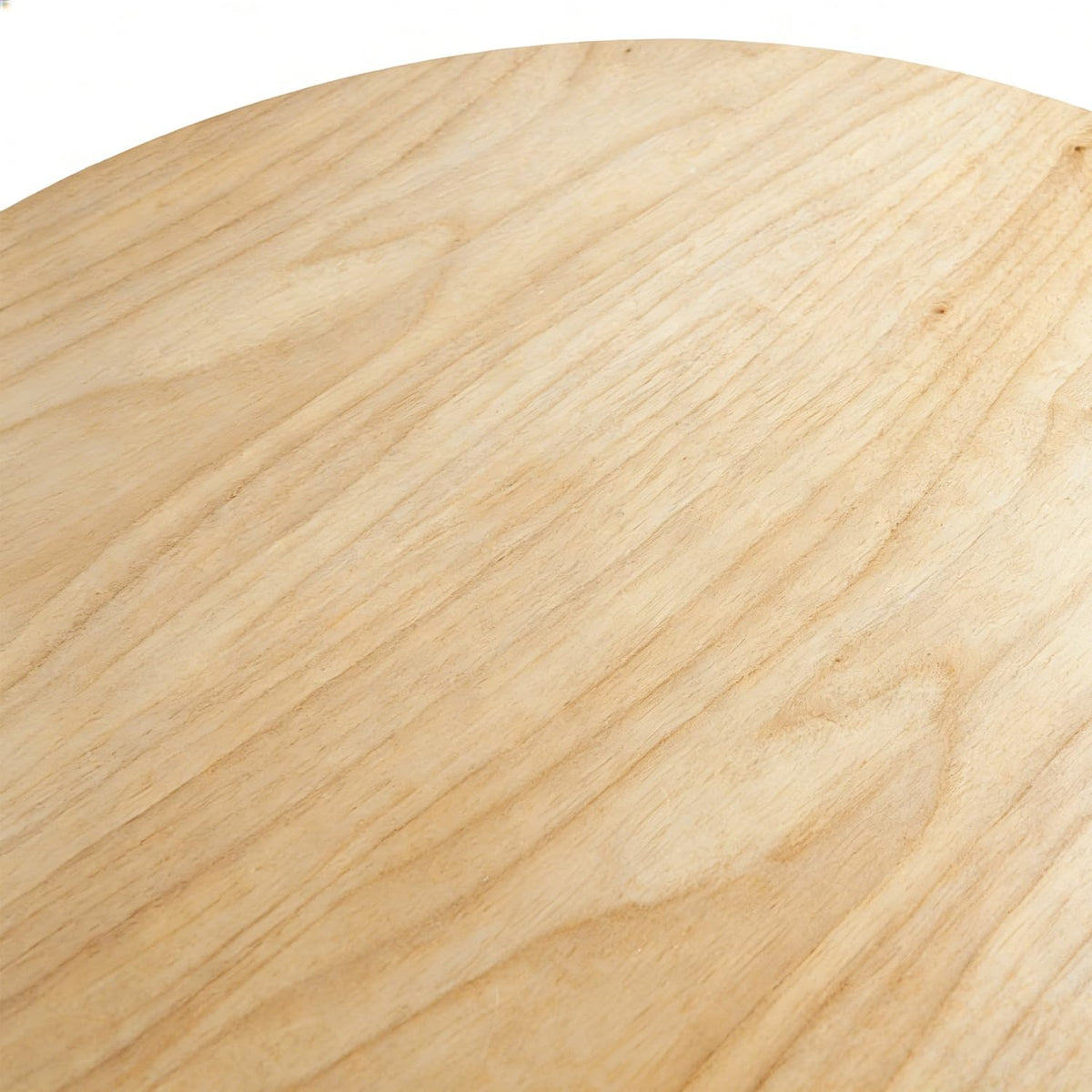 2-Tier Round Coffee Table Wood Nesting Side Table (Walnut, 28x28x18)