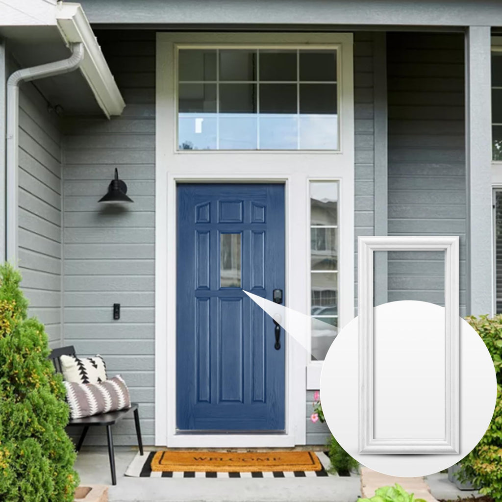 Pushglossy 20'' x 36'' Entry Door Frame Insert Only Replacement Kit