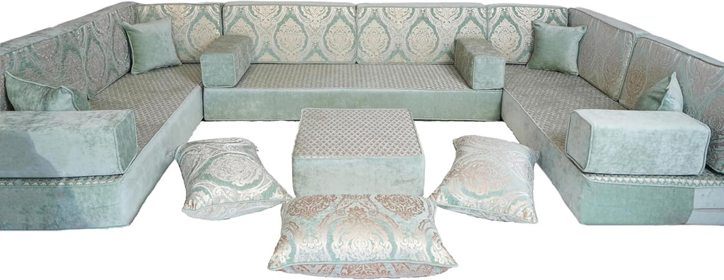 arabicsofa Arabic Majlis Sofa Seating â Handmade Modular Floor Seating Diwan Sofas