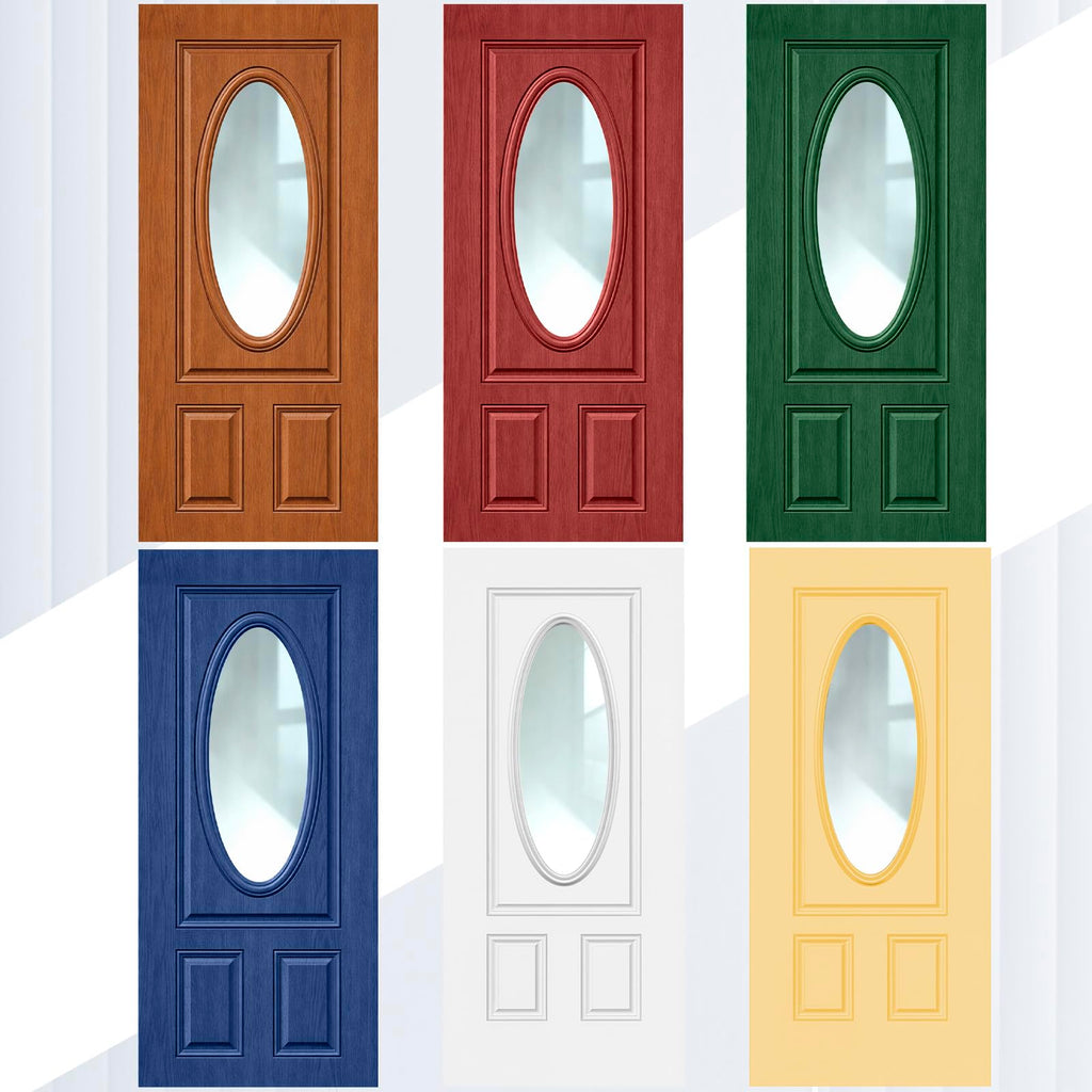 Pushglossy 20'' x 36'' Entry Door Frame Insert Only Replacement Kit