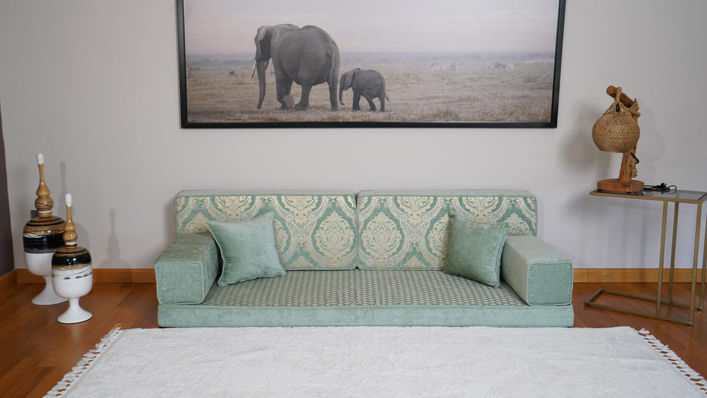arabicsofa Arabic Majlis Sofa Seating â Handmade Modular Floor Seating Diwan Sofas