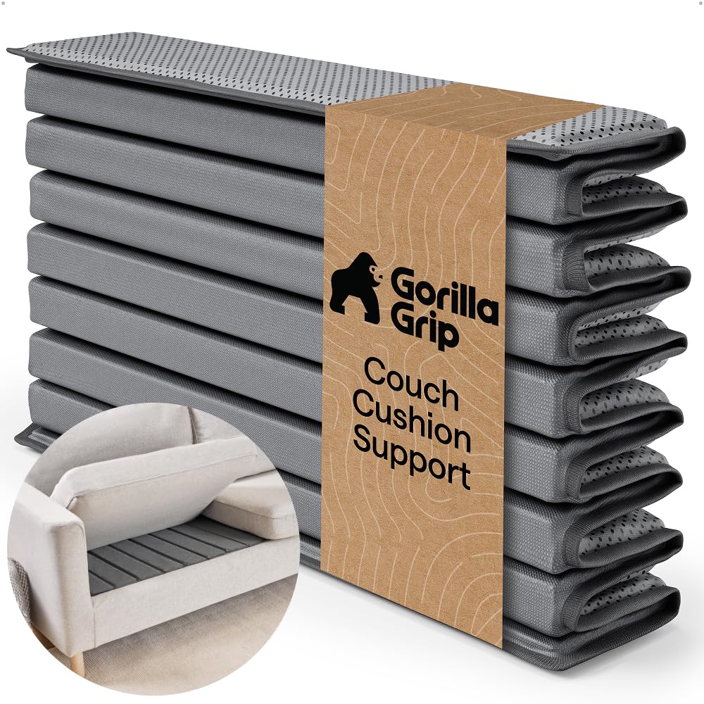 GORILLA GRIP Couch Cushion Support Board for Sagging Sofas, 24x96 Gray