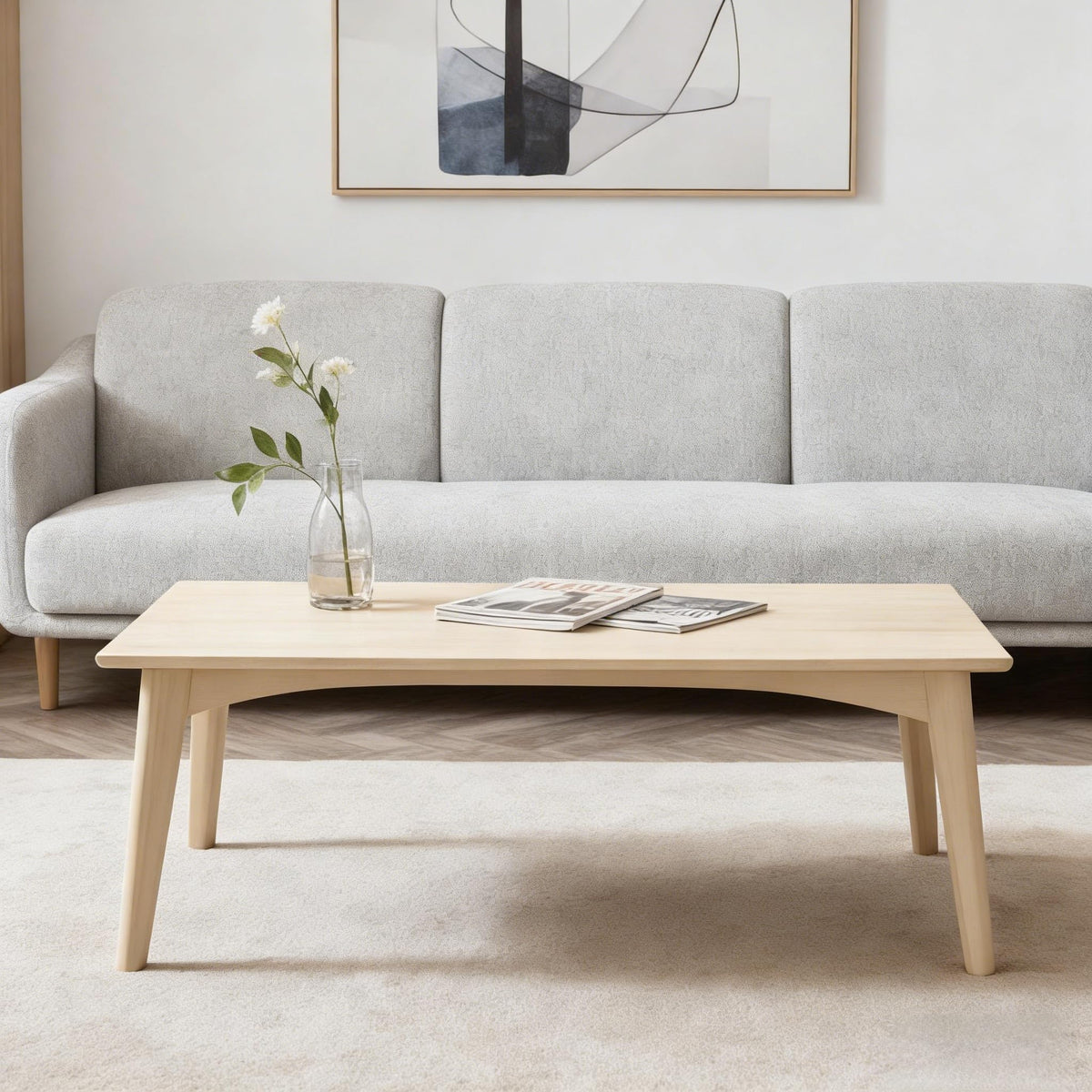 JIKUGO Bamboo Folding Coffee Table No Assembly Required Japanese Floor Table for Bedroom Living Room, Walnut, 26 x 15.8 x 11.8 Inches