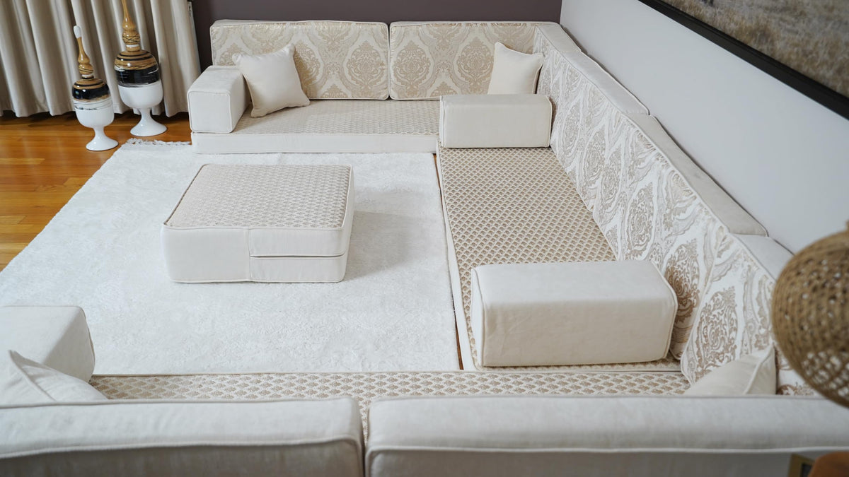arabicsofa Arabic Majlis Sofa Seating â Handmade Modular Floor Seating Diwan Sofas