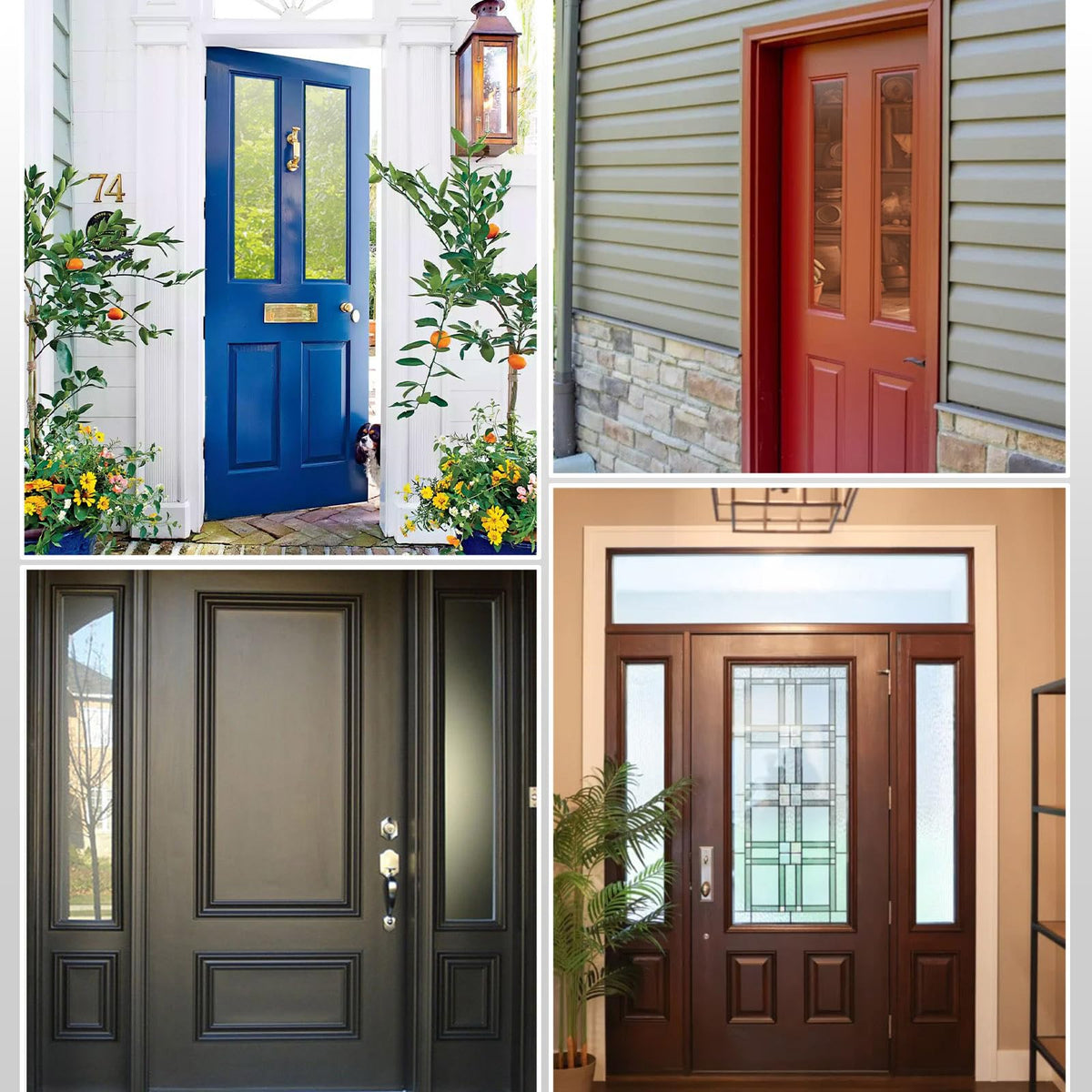 Pushglossy 20'' x 36'' Entry Door Frame Insert Only Replacement Kit