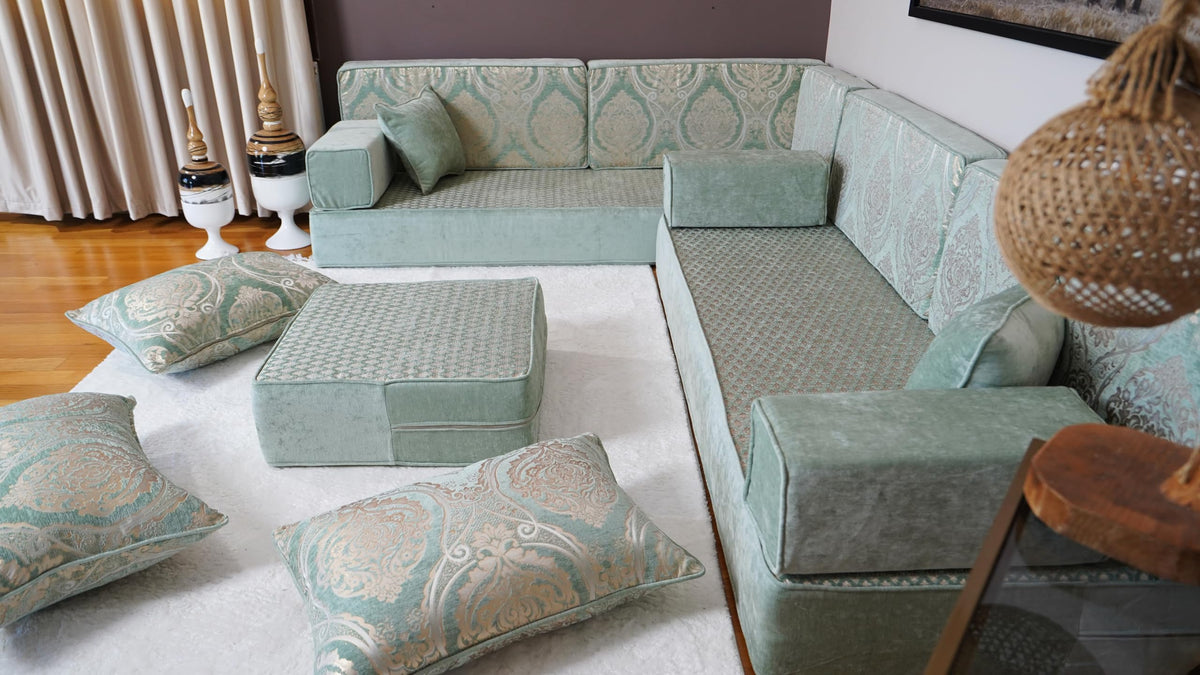 arabicsofa Arabic Majlis Sofa Seating â Handmade Modular Floor Seating Diwan Sofas