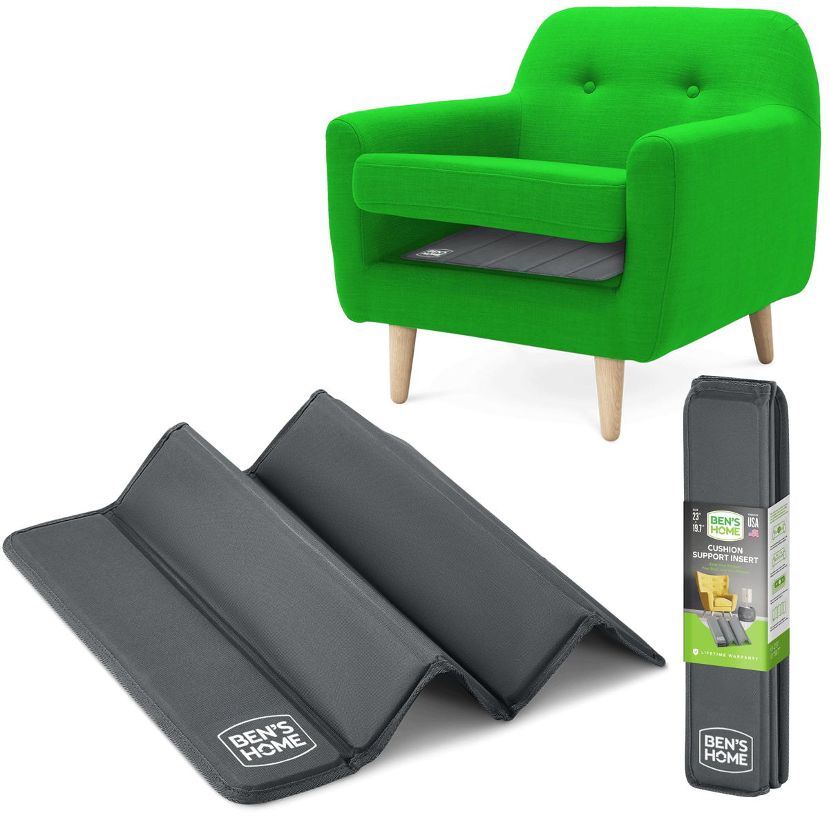 BEN'SHOME Deep Seat Couch Cushion Support Board, Sagging Sofa 68-81" x 30"
