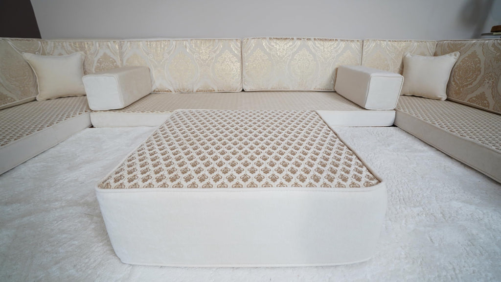 arabicsofa Arabic Majlis Sofa Seating â Handmade Modular Floor Seating Diwan Sofas