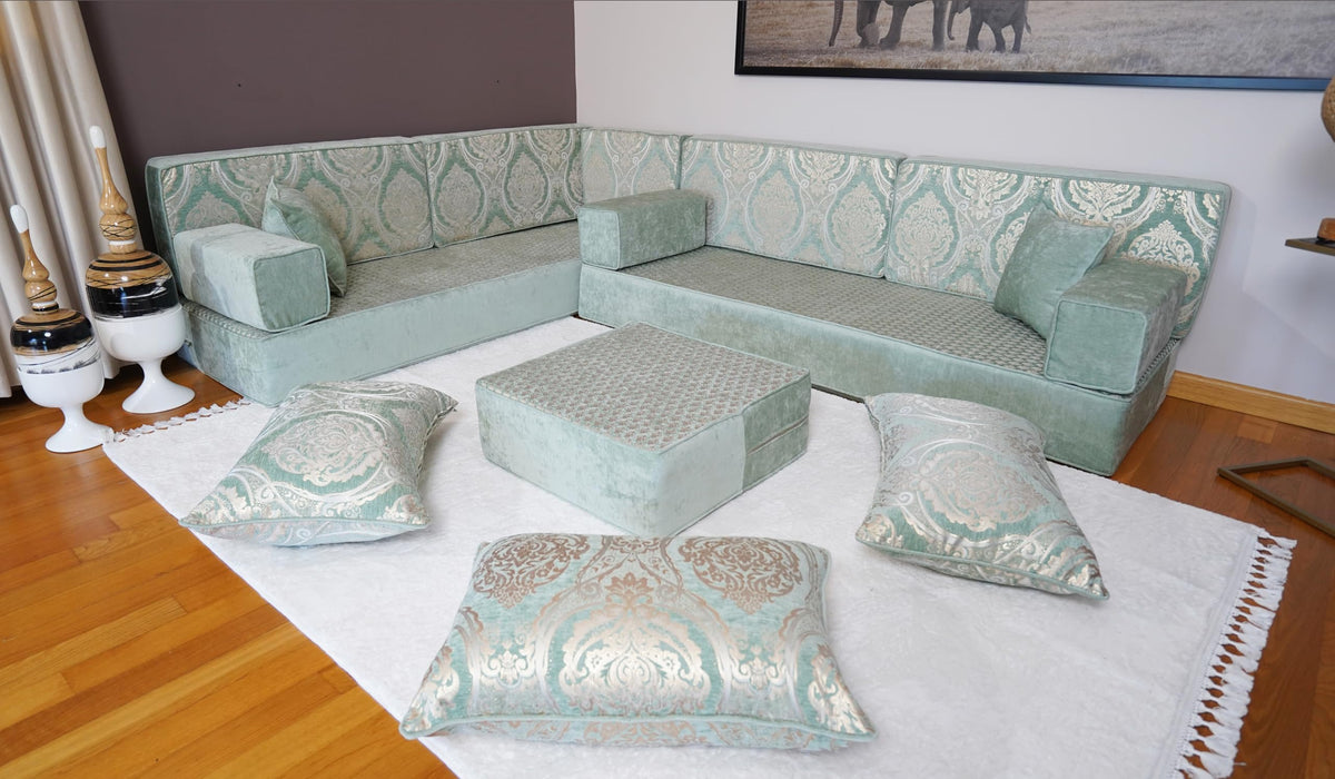 arabicsofa Arabic Majlis Sofa Seating â Handmade Modular Floor Seating Diwan Sofas