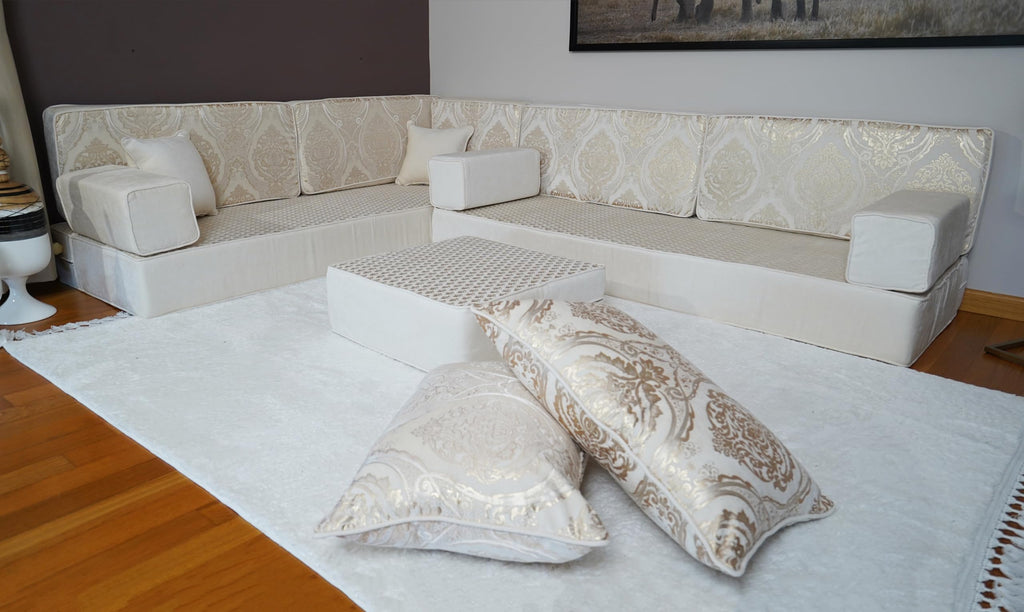 arabicsofa Arabic Majlis Sofa Seating â Handmade Modular Floor Seating Diwan Sofas