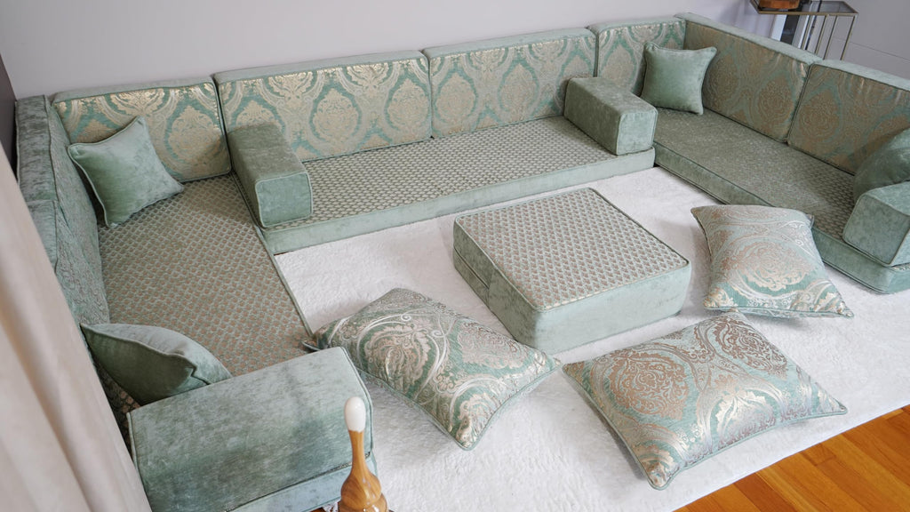 arabicsofa Arabic Majlis Sofa Seating â Handmade Modular Floor Seating Diwan Sofas
