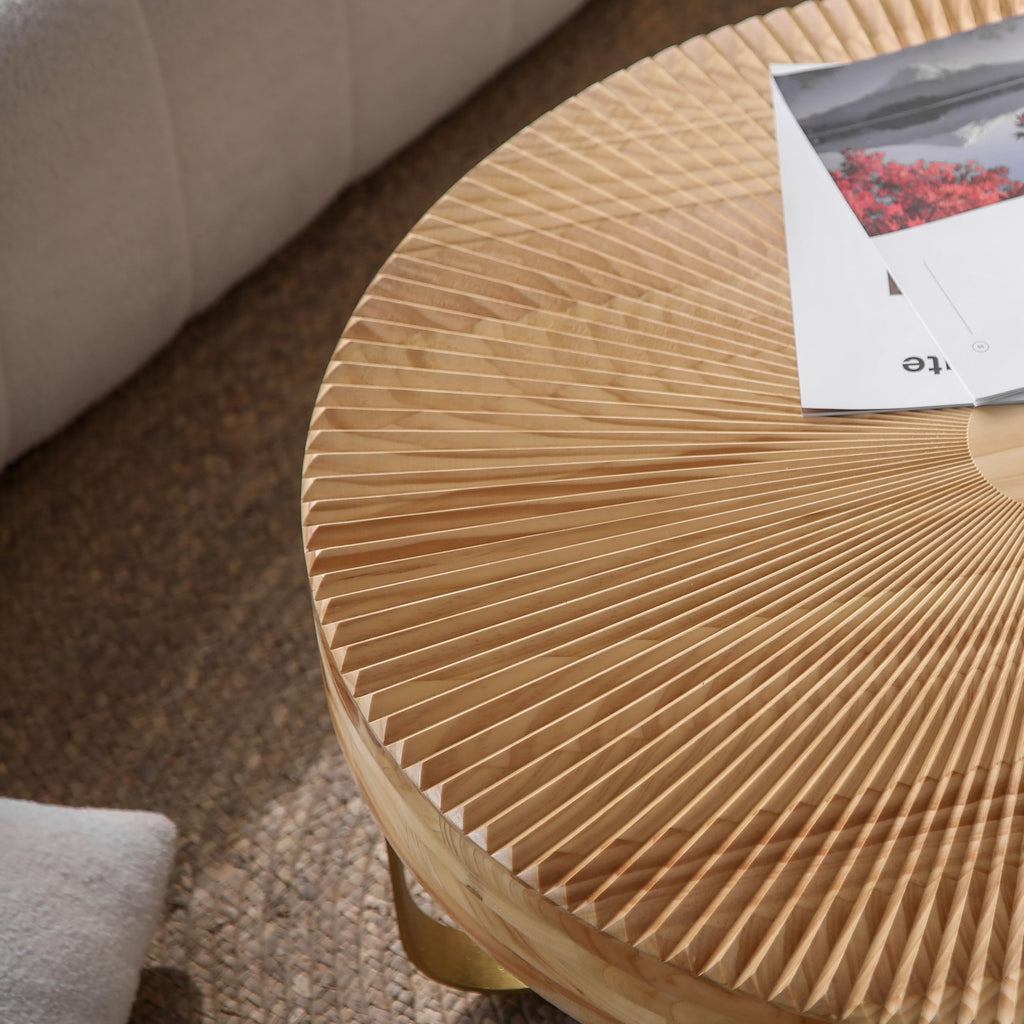 32" Tempered Glass Round Coffee Table Modern Chrome Frame Acrylic Legs Circle Living Room Center Tables