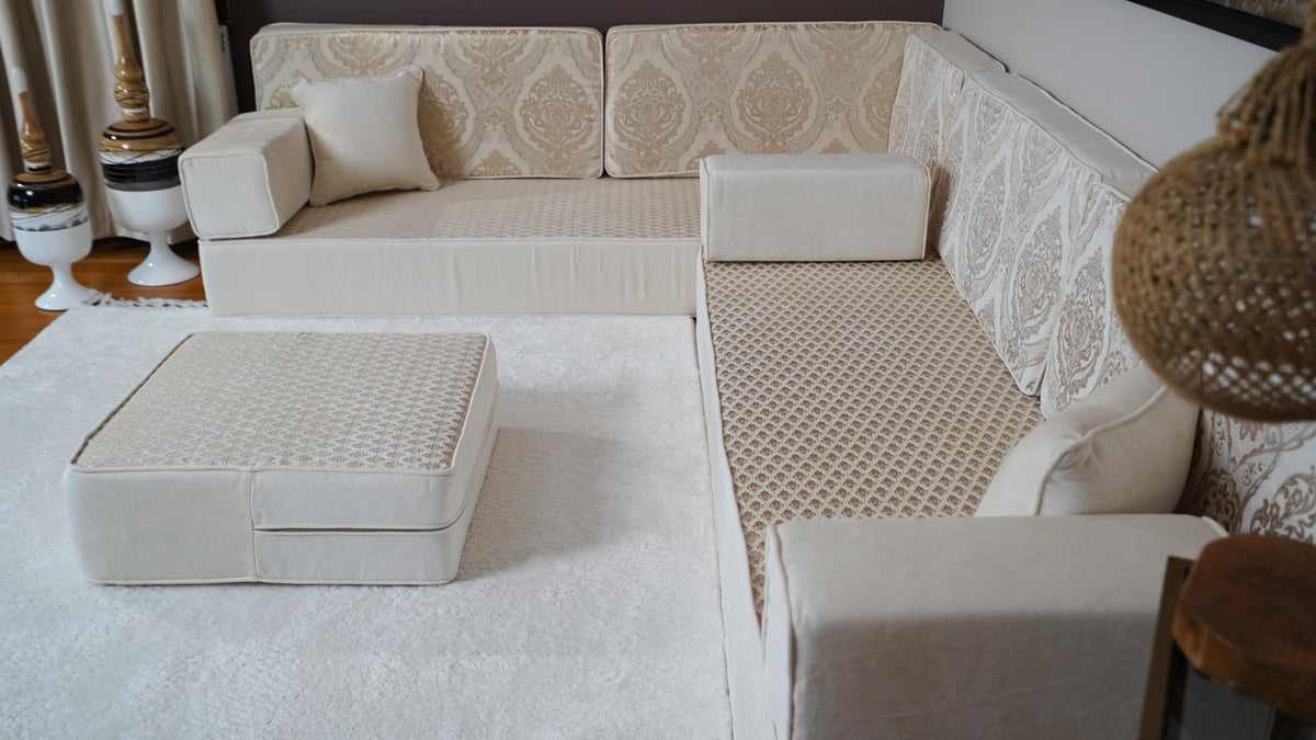 arabicsofa Arabic Majlis Sofa Seating â Handmade Modular Floor Seating Diwan Sofas
