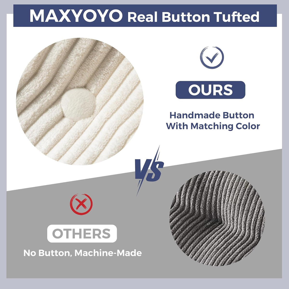 MAXYOYO Convertible Sofa Bed, Pull Out Loveseat Sofa Couch