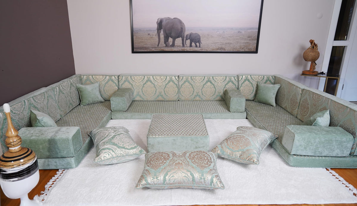 arabicsofa Arabic Majlis Sofa Seating â Handmade Modular Floor Seating Diwan Sofas