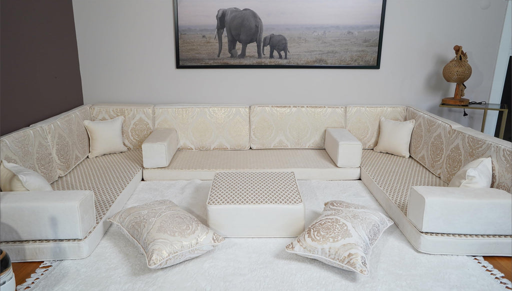 arabicsofa Arabic Majlis Sofa Seating â Handmade Modular Floor Seating Diwan Sofas