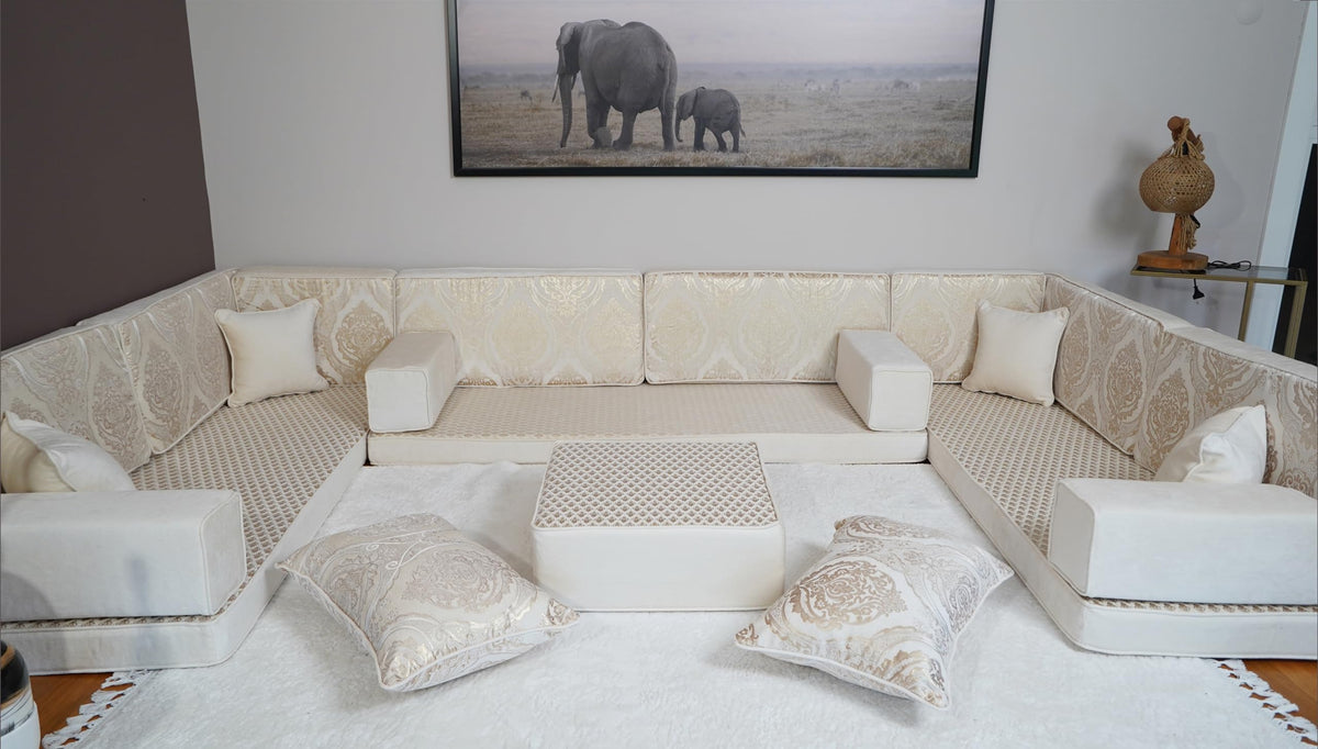 arabicsofa Arabic Majlis Sofa Seating â Handmade Modular Floor Seating Diwan Sofas