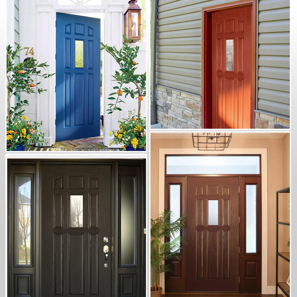 Pushglossy 20'' x 36'' Entry Door Frame Insert Only Replacement Kit