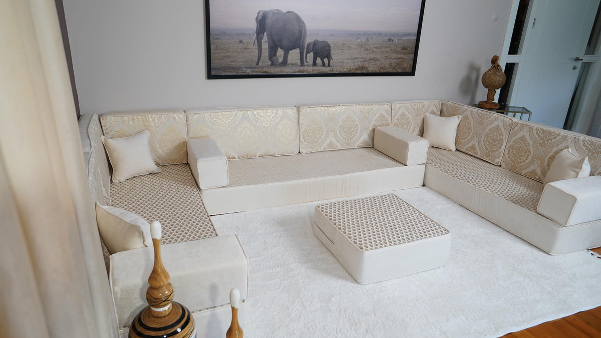 arabicsofa Arabic Majlis Sofa Seating â Handmade Modular Floor Seating Diwan Sofas