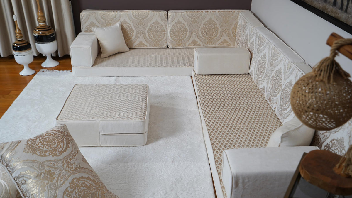 arabicsofa Arabic Majlis Sofa Seating â Handmade Modular Floor Seating Diwan Sofas