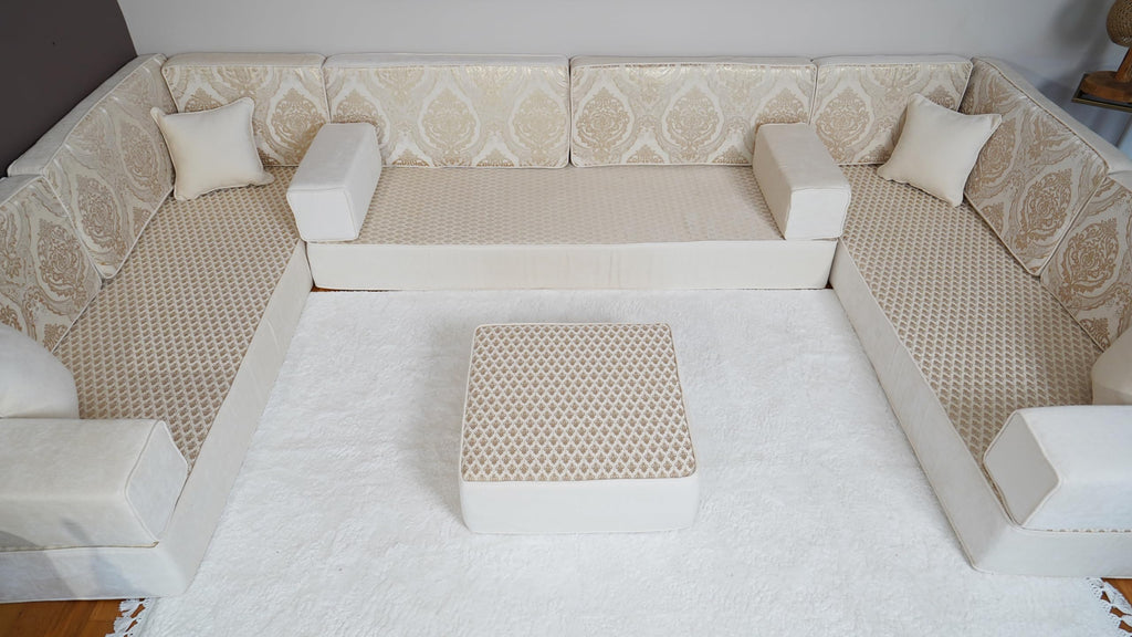 arabicsofa Arabic Majlis Sofa Seating â Handmade Modular Floor Seating Diwan Sofas