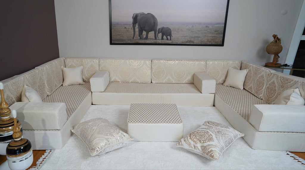 arabicsofa Arabic Majlis Sofa Seating â Handmade Modular Floor Seating Diwan Sofas