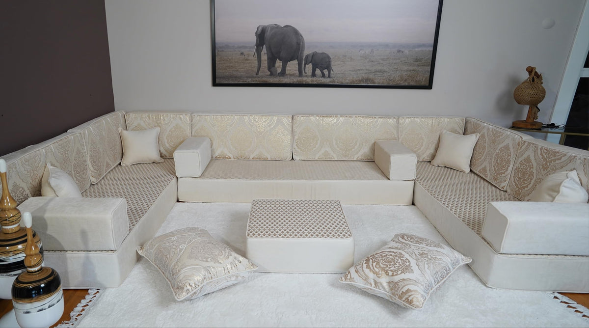 arabicsofa Arabic Majlis Sofa Seating â Handmade Modular Floor Seating Diwan Sofas