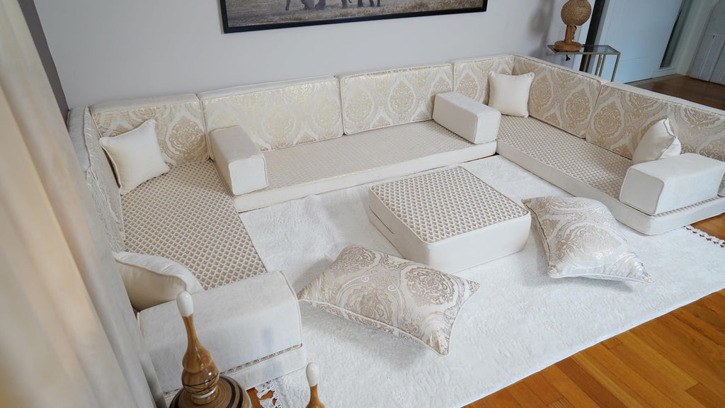 arabicsofa Arabic Majlis Sofa Seating â Handmade Modular Floor Seating Diwan Sofas