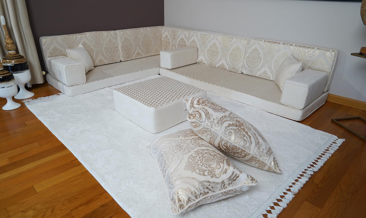 arabicsofa Arabic Majlis Sofa Seating â Handmade Modular Floor Seating Diwan Sofas