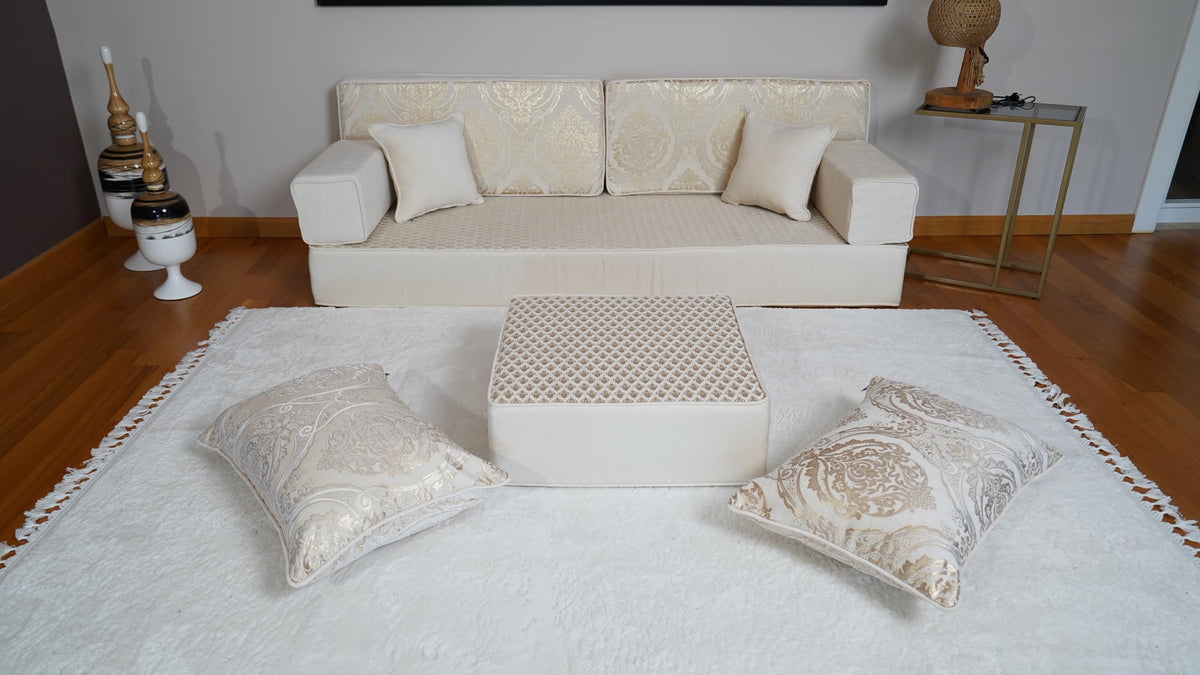 arabicsofa Arabic Majlis Sofa Seating â Handmade Modular Floor Seating Diwan Sofas