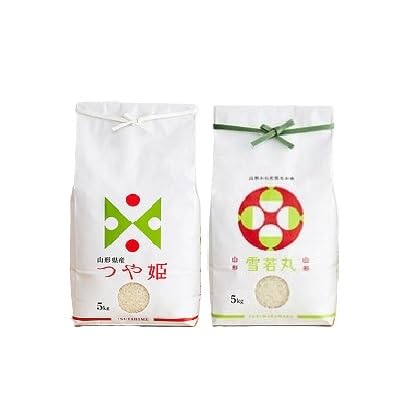 令和7年産 山形県産 つや姫?雪若丸 計10kg